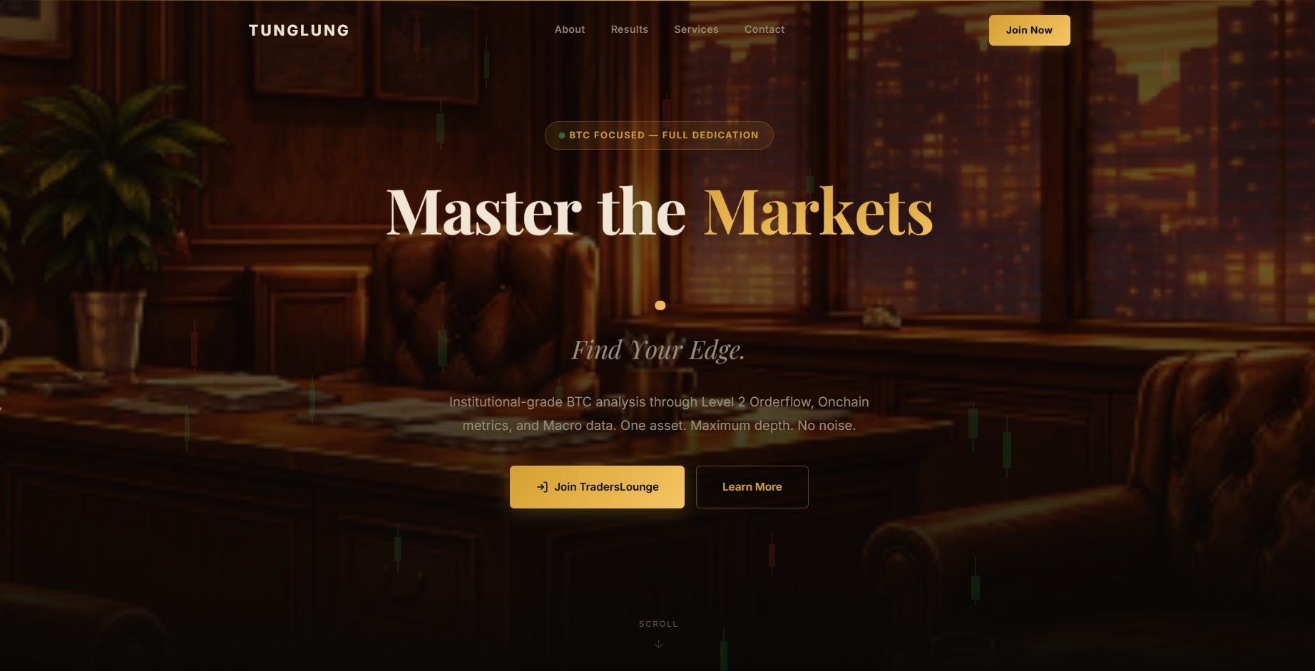 Trading Kurs Website
