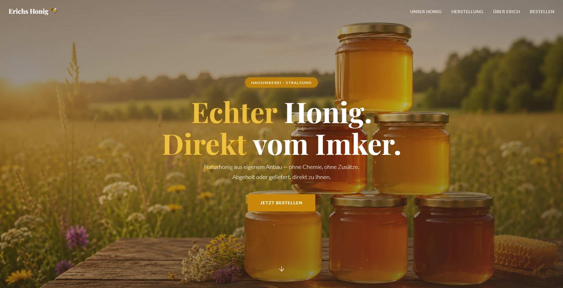 Erichs Honig Website